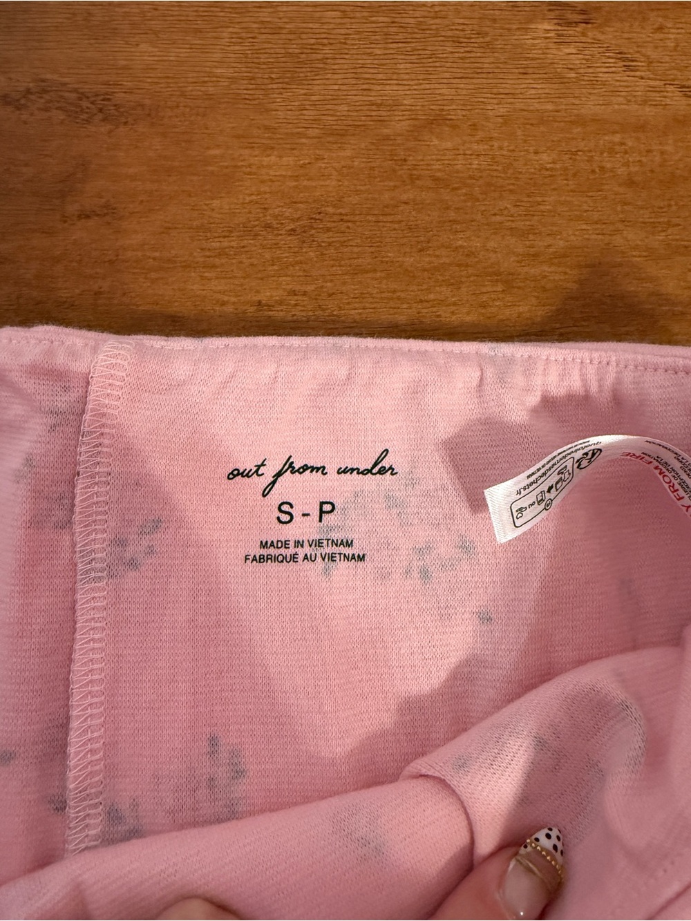 Urban Outfitters Pink Floral Mini Skort - Picture 4 of 4